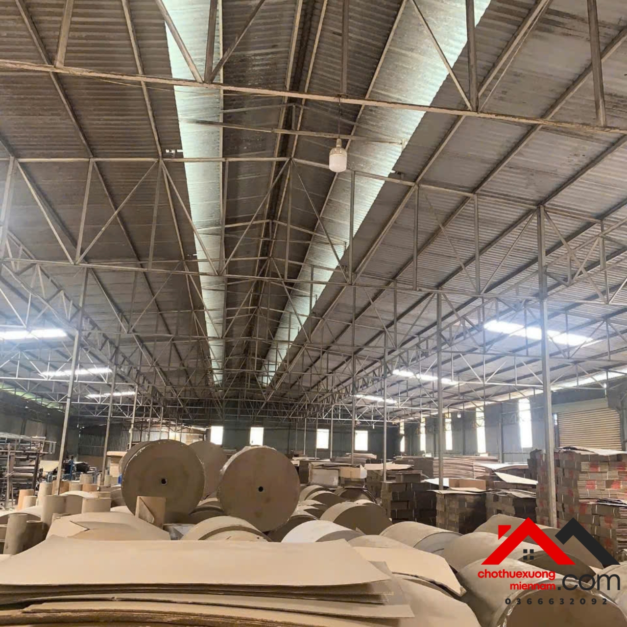 Cho thuê xưởng 1.800m² Định Hòa, Thủ Dầu Một, Bình Dương – gần vòng xoay, giá 45tr/tháng, phù hợp - Ảnh chính